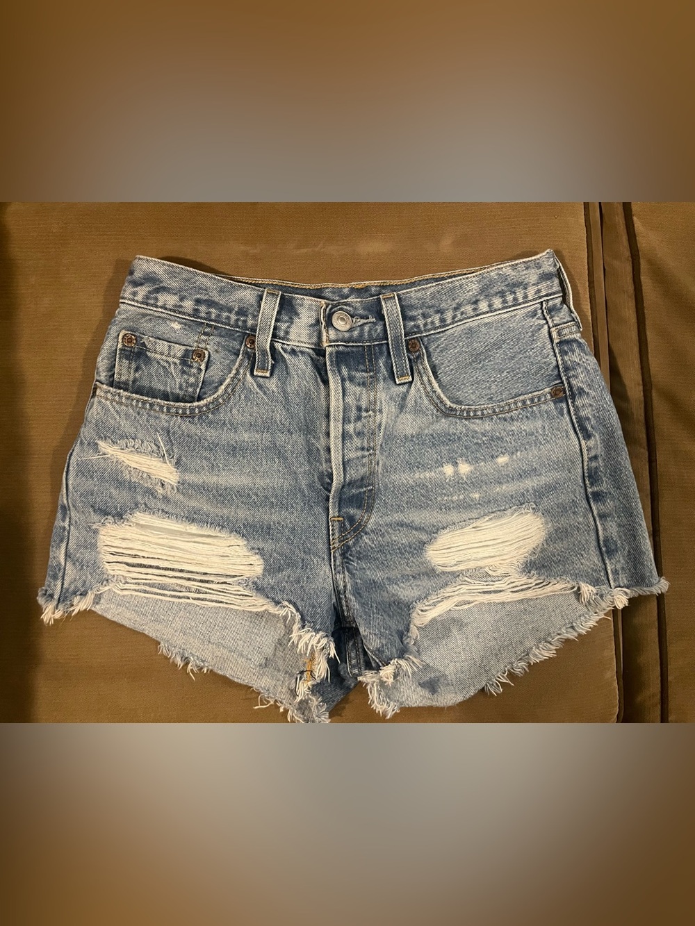 Levi’s Distressed Shorts